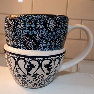 Disney Teacup Mug Mickey and Minnie Disney World Authentic